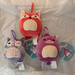 Squishmallows Plush Trio - Fifi Fox, Jenna & Solina
